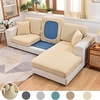 Jacquard Sofa Cushion Cover Slipcover Elastic Thick Solid 1/2/3/4 Seater Sofa Seat Cover Stretch Sofa Seat Cushion Protector Living Room Sofa Cover miniinthebox