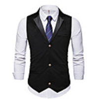 James Bond Gentleman Kingsman Vintage Double Breasted Waistcoat Men