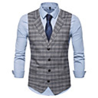 James Bond Gentleman Kingsman Vintage Double Breasted Waistcoat Men