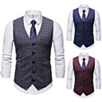 James Bond Gentleman Vintage Double Breasted Waistcoat Men