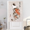 Janpanese Style Door Curtain Entrance Partition Half Curtain Fabric Curtain Living Room Bed Room Kitchen miniinthebox