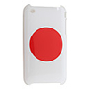 Japan Flag Hard Protection Back Case for Apple iPhone 3G/3GS