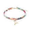 japanese style choker with pendants (flamingo)