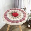 Japanese-style Coarse Linen Round CraftSeat Cushion Simple Home Office Chair Cushion Home Office Seat Bar Dining Chair Seat Pads Garden Floor Cushion