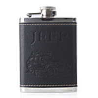 Jeep Leather Wine Pot Oil Lighter