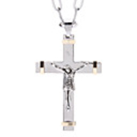 Jesus Cross Alloy Necklace
