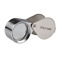 Jewellers Eye Glass Magnifier Pocket Loupe Magnifying Glass