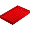 Jewelry Boxes Cufflink Box Square Linen Black White Red Light Gray Cloth Fabric