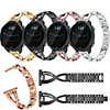 Jewelry Diamond Watch Band For Garmin Vivoactive 3 / Forerunner 645 / 245 / Vivomove HR / Venu Replaceable Stainless Steel Bracelet Wrist Strap Wristband