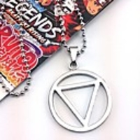 Jewelry Inspired by Naruto Hidan Anime Cosplay Accessories Necklace Alloy Men