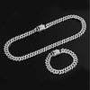 Jewelry Set Cuban Link European Earrings Jewelry Gold / Silver For Street Gift 1 set miniinthebox