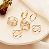 Jewelry Set Retro Stylish Vintage European Earrings Jewelry Gold For Party Evening Street Gift Prom Festival