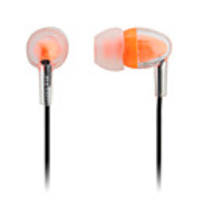 Jiashu Transparent Style Earphones (Orange)