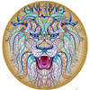 Jigsaw Puzzle Zodiac Horoscope Dinosaur Lion Mosaic Jigsaw Puzzle with Unique Jigsaw Puzzle Pieces Constellation Wood Puzzle Games for Family miniinthebox
