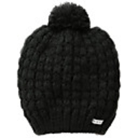 jillian slouchy knit beanies winter hats for women,  black,  one size