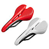 JIMAITEAM Bike Saddle / Bike Seat Breathable Comfort Reduces Chafing Hollow Design PU Leather Carbon Fiber PU(Polyurethane) Cycling Road Bike Mountain Bike MTB BMX Black Grey White / Ergonomic