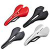 JIMAITEAM Bike Saddle / Bike Seat Extra Wide / Extra Large Breathable Cycling Professional PU Leather Carbon Fiber PU(Polyurethane) Cycling Road Bike Mountain Bike MTB BMX Black Grey White