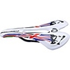 JIMAITEAM Bike Saddle / Bike Seat Extra Wide / Extra Large Breathable Cycling Stylish Carbon Fiber Leather Cycling Road Bike Mountain Bike MTB BMX Black White Gold / Ergonomic