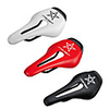 JIMAITEAM Bike Saddle / Bike Seat Extra Wide / Extra Large Breathable Cycling Stylish Carbon Fiber Leather Full Carbon Cycling Road Bike Mountain Bike MTB BMX Black White Red / Ergonomic