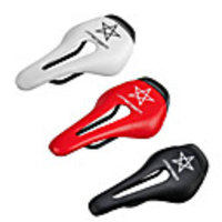 JIMAITEAM Bike Saddle / Bike Seat Extra Wide / Extra Large Breathable Cycling Stylish Carbon Fiber Leather Full Carbon Cycling Road Bike Mountain Bike MTB BMX Black White Red / Ergonomic