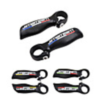 JIMAITEAM Carbon Fiber Bike Handlebar Armrest Bars 31.8 mm 580-760 mm Cycling Anti-Slip Lightweight Materials Mountain Bike MTB Cycling Black / Yellow Black Green 3K Matt / Ergonomic
