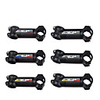 JIMAITEAM Carbon Fiber Bike Stem 31.8 mm Lightweight Cycling High Strength Road Bike Mountain Bike MTB BMX Cycling Black / Yellow Black Green Matte 3K