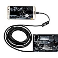 JINGLESZCN 7mm Waterproof USB Endoscope Camera Android 1m Cable Inspection Borescope Snake Cam PC Windows
