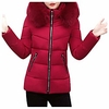 jmetrie 2019 womens lightweight puffer coat ultra soft winter warm jacket with faux fur trim hood plus sizes red miniinthebox