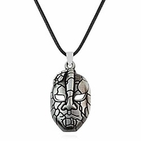 jojo bizarre adventure golden wind necklace jewelry - jojo stand arrow requiem arrow pendant with gift box,  professional quality,  for boys girls (jojo series 3)