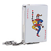 Joker Shaped LED Windproof Gas Lighter