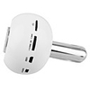 Joystick Style Resonance Vibration Speaker (USB,  MicroSD,  White)