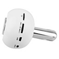 Joystick Style Resonance Vibration Speaker (USB,  MicroSD,  White)