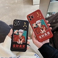 Jujutsu Kaisen Phone Case For Apple Back Cover iPhone 12 Pro Max 11 SE 2020 X XR XS Max 8 7 Shockproof Dustproof Cartoon TPU miniinthebox