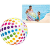 Jumbo Inflatable 42 Giant Beach Ball - Crystal Clear with Translucent Dots,  1 Pack miniinthebox