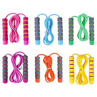 Jump Rope for Kids 6 Pack Adjustable Soft Skipping Rope Training Outdoor Activity Segmented Fitness Skipping Rope for Boys Girls miniinthebox