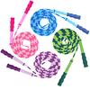 Jump Rope for Kids Fitness Workout Equipment Sports Plastic Soft Beaded Skipping Rope Adjustable Tangle Free Segmented Fitness Skipping Rope Training Keeping Fit for Women Men Kids miniinthebox
