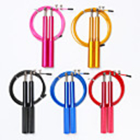 Jump Rope Sports Aluminium alloy Exercise Fitness Workout Stretchy Durable Lightweight Weight Loss Stress Relief For Men Women