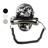 Jumping Eyes Skull Wired Telephone (Assorted Colors)