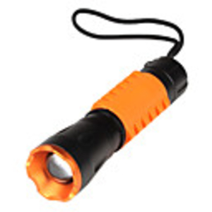 K1 Adjustable Focus Convex Lens Zooming 3-Mode Cree Q4-WC LED Flashlight (190LM,  3xAAA)