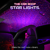 K1 Car Project Multiple Interior Mood Lighting Patterns Laser LightIn Car 4 Patterns To Choice 1PCS