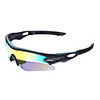 Kalo Cycling Glasses with Extra 4 Lens(TR90 Frame and REVO PC Len)