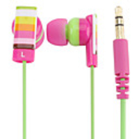 Kanen Color Stripe In-ear Magnetic Earphone