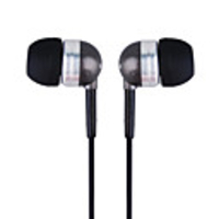 Kanen In-Ear Stereo Earphones Volume Control (Black)