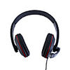 Kanen KM-760 Stylish Stereo Headphones Microphone (Black)