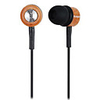 Kanen Natural Bass Sound Wooden In-Ear Earphone with Replaceable Ear Cushions