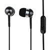 Kanen Natural Sound Coherence-mute In-Ear Earphones with Volume Control (Silver)