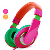 Kanen Pitaya Super Bass Stereo Headphone with Mic (Assorted Colors)