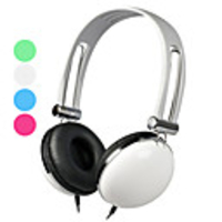 Kanen Powerful Bass Ergonomic Headphone with Mic and Volume Control (Assorted Colors)