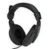 Kanen Stereo Noise-Cancelling Large Size Ear Pads Headphone with Microphone and Volume Control (Black)