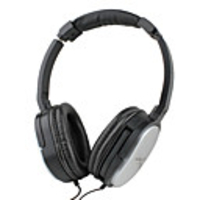 Kanen Stereo Powerful Bass Comfortable Design Headphone with Microphone and Volume Control (Silver)